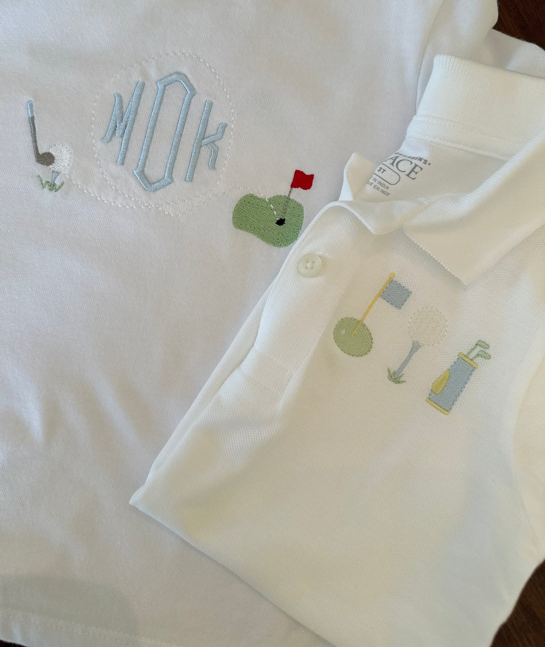 Boys White Polo