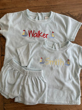 Load image into Gallery viewer, Terry Cloth 2 piece set
