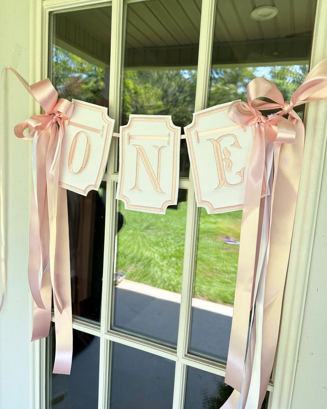 Custom Fishtail High Chair Banner